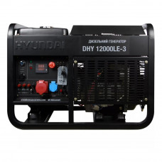 Дизельний генератор Hyundai DHY 12000LE-3